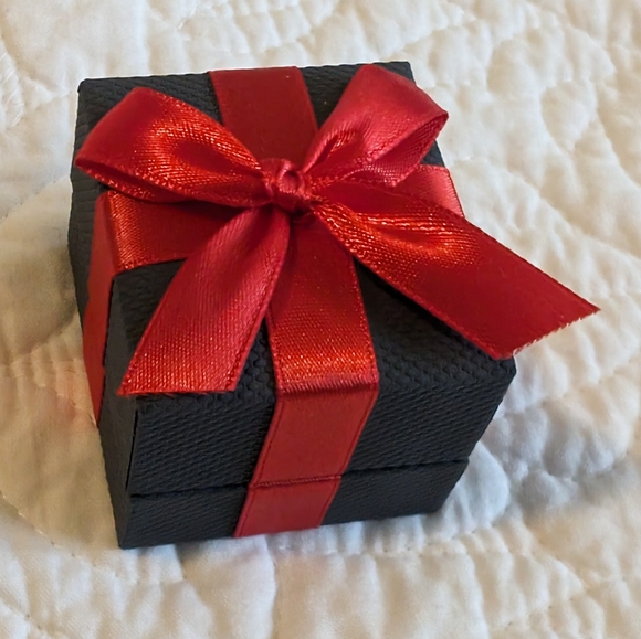 Natural Diamond ring, sterling silver, SS I3/I-J band/ size 7 - Picture 8 of 8